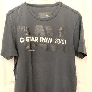 GStar Row Graphic TShirt, size L but runs very fit/small